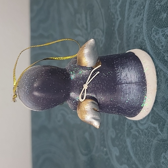 Christmas Bell Angel Ornaments Lot Of 3 - Picture 8 of 10